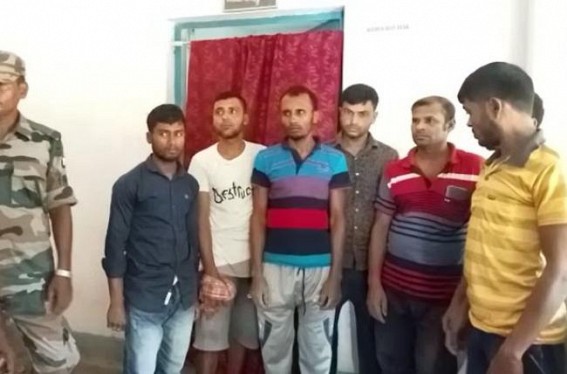 7 Bangladeshi nationals were arrested from Siddhi Ashram area